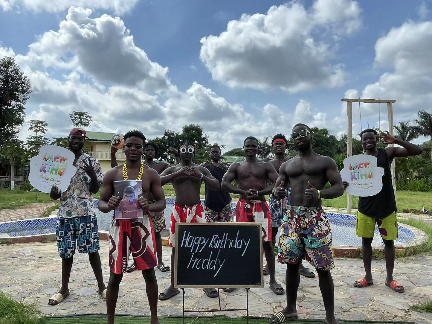 Afrikansk Pool Party