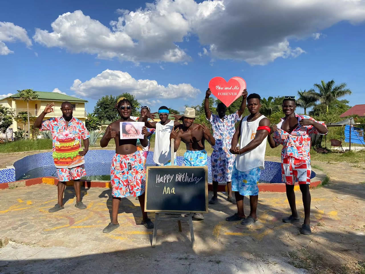 Afrikansk Pool Party